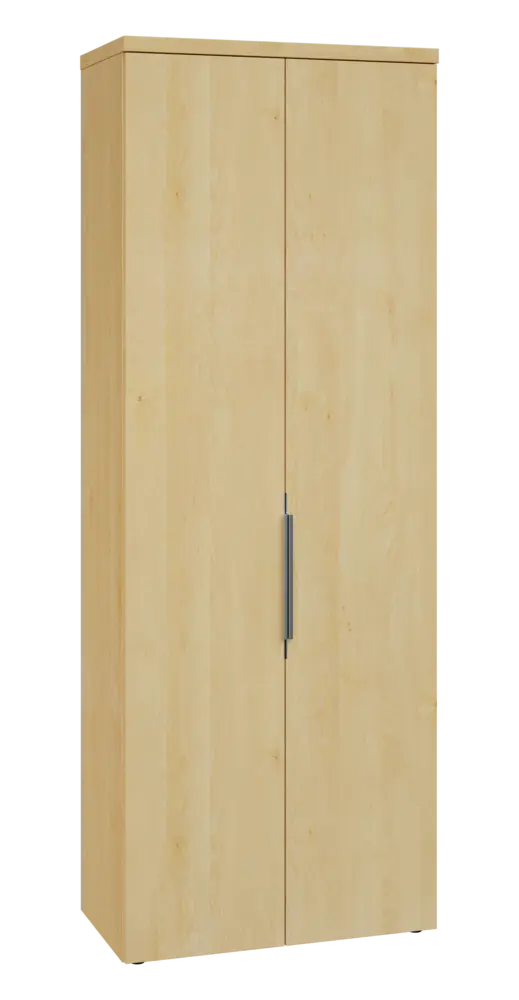 SISR 6 - 81 šatní skříň, 2-dveřová, výsuvné ramínko, 2170x800x400, javor horský